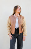 Bomber Jacket Pink Rose