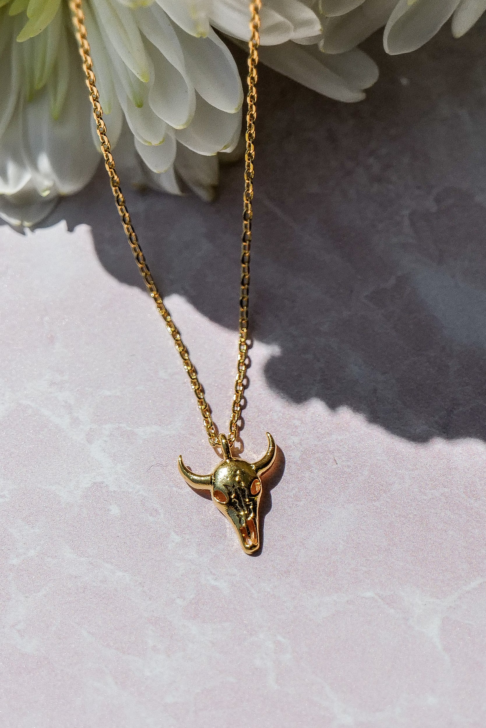 Deer Skull Necklace