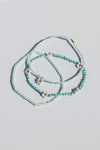 Flower Bracelet Set Sage