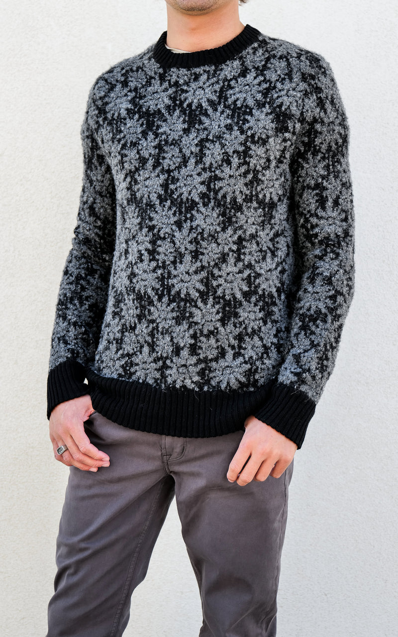 Floral Alpaca Crewneck