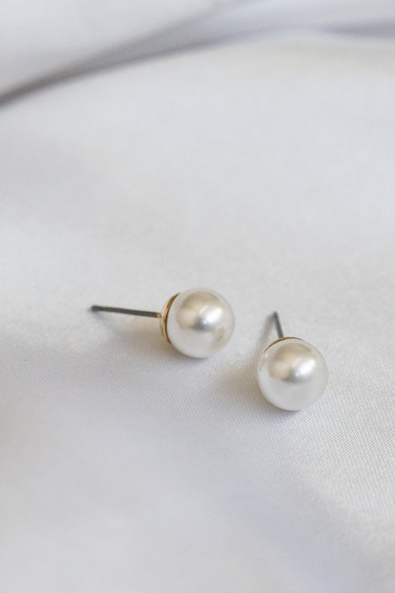 Large Pearly Earrings