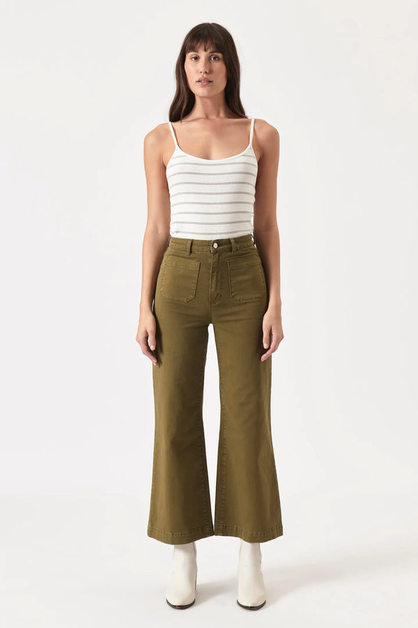 Army Green Sailor Jean