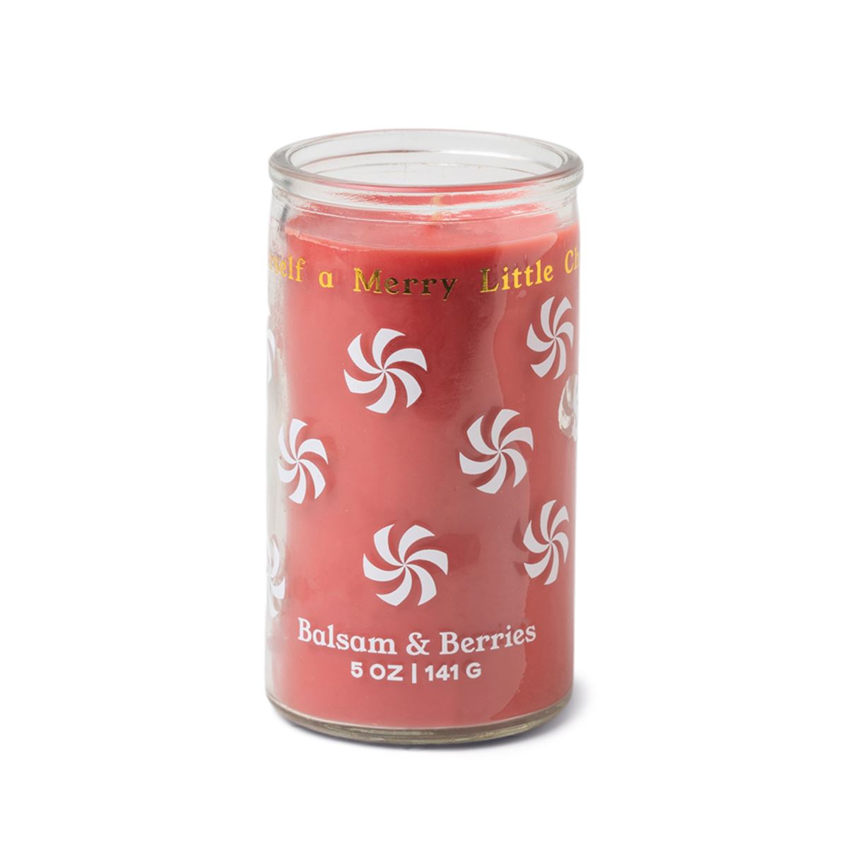 Peppermints Spark Candle